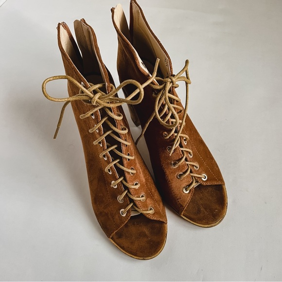 Nordstrom Lace Up Ankle Boots - Picture 4 of 9